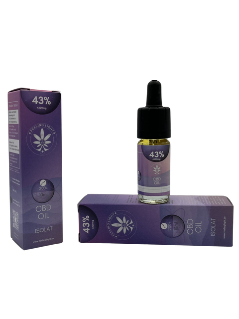 Feeling Light Huile de CBD Bio  43%  